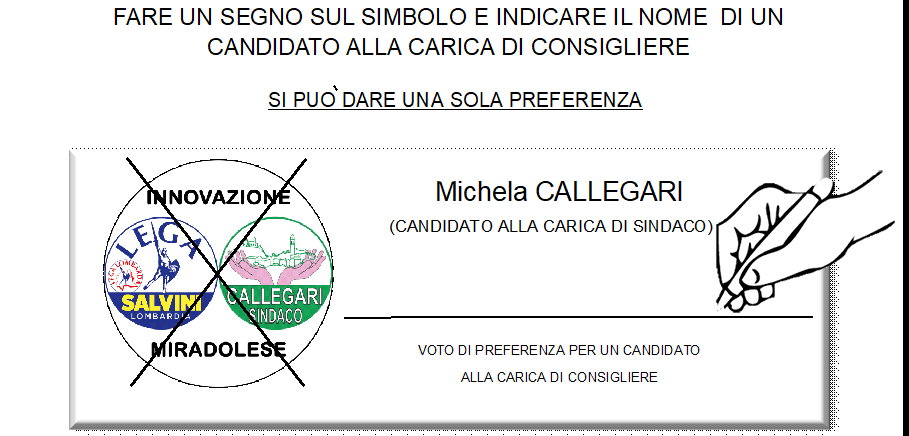Come si vota - Istruzioni per il voto